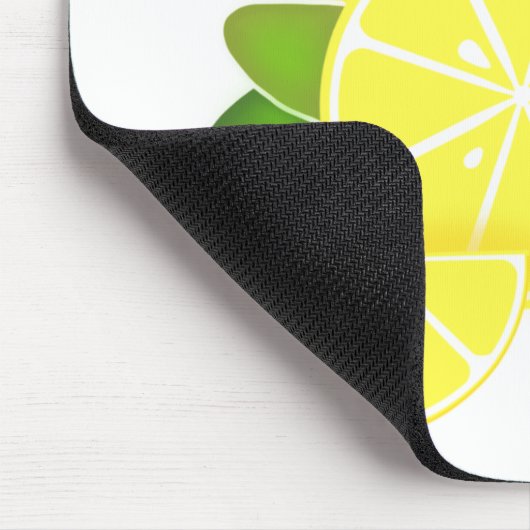 Tapis De Souris Lemons | lemon slices | sunny citrus pattern (Coin)