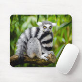 Tapis De Souris Lémur à queue (Avec souris)