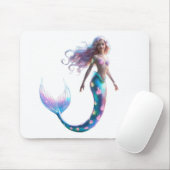 Tapis De Souris L'enchantement de la sirène (Avec souris)