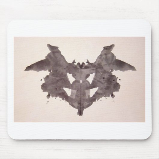 Tapis De Souris L'encre d'essai de Rorschach éponge la (Devant)