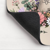 Tapis De Souris L'énergie Nucléaire Fleurit (Coin)