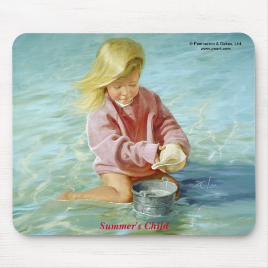 Tapis De Souris L'enfant de l'été (Devant)