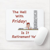 Tapis De Souris L'enfer avec vendredi Mousepad (Avec souris)