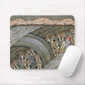 Tapis De Souris L'enfer de Dante avec un commentaire (Avec souris)