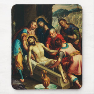 Tapis De Souris L'ensevelissement du Christ Juan Rodríguez Juarez
