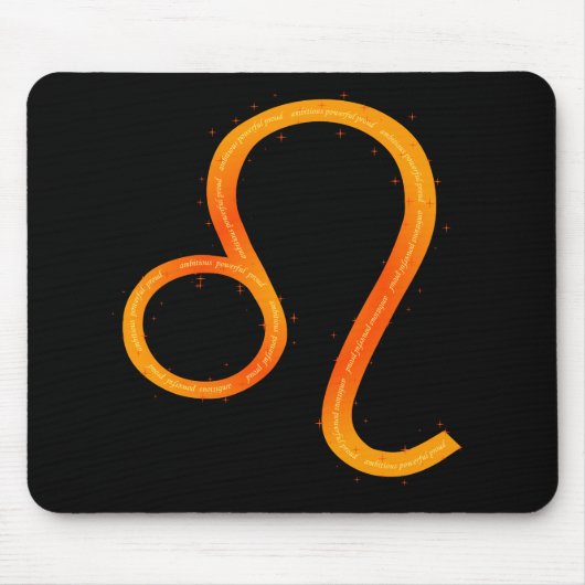 Tapis De Souris Leo Mousepad (Devant)