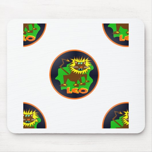 Tapis De Souris leo zodiaque (Devant)