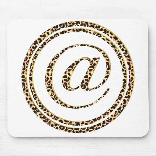 Tapis De Souris Leopard @ (Devant)