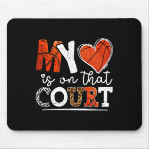 Tapis De Souris Leopard Bysketbyll Maman Mon Coeur Est Sur Ce Trib