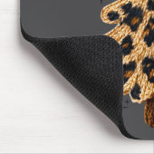 Tapis De Souris Leopard Christmas Tree,christmas Coquette Bow Yarn (Coin)