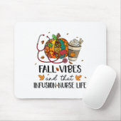 Tapis De Souris Leopard Citrouille Chute Vibes Et Cette Infusion I (Avec souris)
