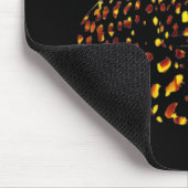 Tapis De Souris Léopard de fleur (Coin)