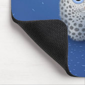 Tapis De Souris Léopard de neige (Coin)