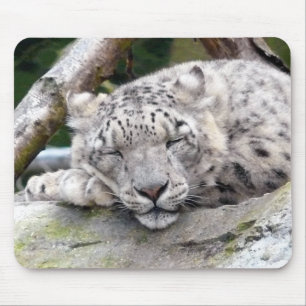 Tapis De Souris Léopard de neige - beau !