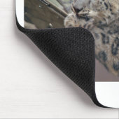 Tapis De Souris Léopard des neiges (Coin)