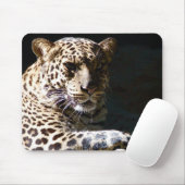 Tapis De Souris Léopard frais Mousepad (Avec souris)