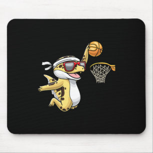 Tapis De Souris Léopard Gecko Jouer Bysketbyll Reptile Li
