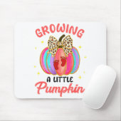 Tapis De Souris Leopard Growing Little A Pumpkin Fall Vibes Thanks (Avec souris)
