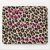 Tapis De Souris *Leopard Look* (Devant)