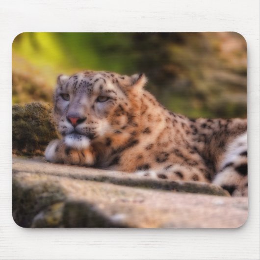 Tapis De Souris Léopard Lounging (Devant)