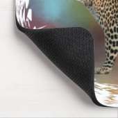 Tapis De Souris Leopard Moderne Pop Art Modèle tendance (Coin)