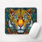 Tapis de souris léopard pour les amateurs de jeux (Avec souris)