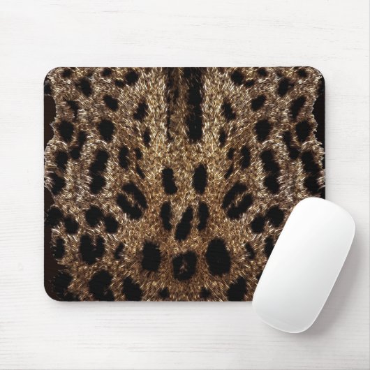 Tapis De Souris "LEOPARD SPOTS" Mousepad (Avec souris)