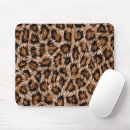Tapis De Souris Leopard Spots Pour Jaguar Animal Cat Pattern.j (Avec souris)