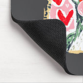 Tapis De Souris Leopard Valentine's Day Goose Cute Animal Couple M (Coin)