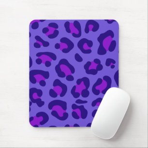 Tapis De Souris "Leopard violet électrique"