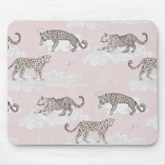 Tapis De Souris Léopards rêveurs (Devant)