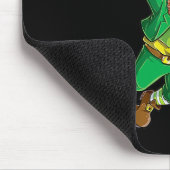 Tapis De Souris Leprechaun Bysketbyll Dunk Jour de la Saint Patric (Coin)