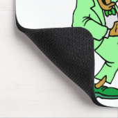 Tapis De Souris Leprechaun en colère (Coin)