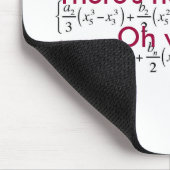 Tapis De Souris l'équation, là n'est aucun I dans les maths ! , Oh (Coin)