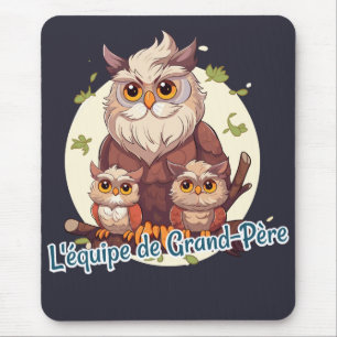 Tapis De Souris L'équipe de Grand-Père