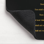 Tapis De Souris Les 10 commandements (Coin)