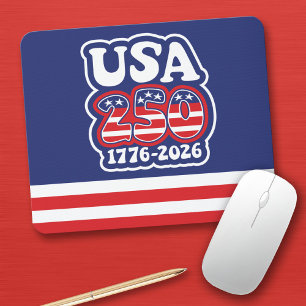 Tapis De Souris Les 250 ans des États-Unis - Groovy USA 250