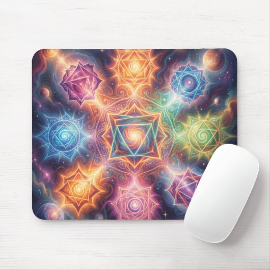 Tapis De Souris Les 7 Chakras (Avec souris)