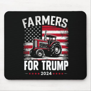 Tapis De Souris Les Agriculteurs Américains Pour L'Élection Trump 