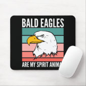 Tapis De Souris Les Aigles Baltes Sont Mon Esprit Animal (Avec souris)