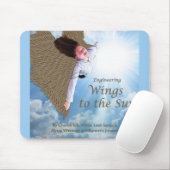 Tapis De Souris Les ailes au soleil (Avec souris)