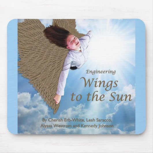 Tapis De Souris Les ailes au soleil (Devant)