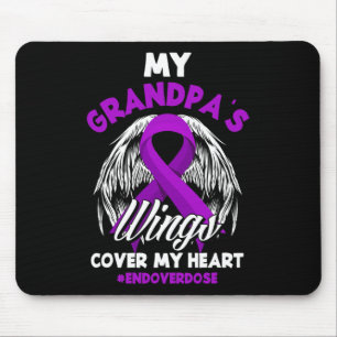 Tapis De Souris Les ailes de mon grand-père couvrent ma surdose de