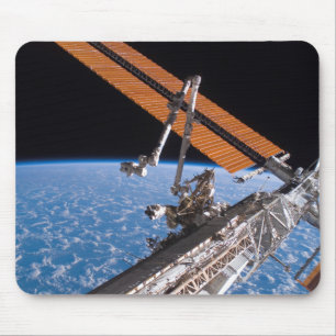Tapis De Souris Les ailes de panneau de Canadarm2 et de rangée