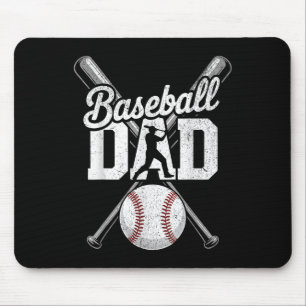 Tapis De Souris Les Amateurs De Baseball Sport Pour La Fête des pè