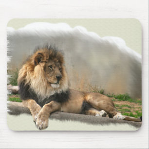 Tapis De Souris Les amateurs de lions et cadeaux d'art