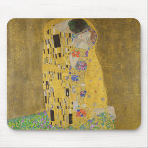 Tapis De Souris Les amoureux embrasser Embrace par Gustav Klimt