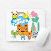 Tapis De Souris Les animaux bons amis (Avec souris)