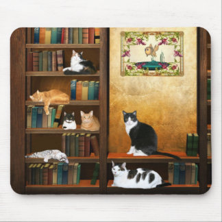 Tapis De Souris Les animaux familiers du professeur