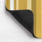 Tapis De Souris les années 70 rayures jaune (Coin)